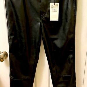 Zara leather pants
